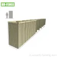 Prezzo all&#39;ingrosso Hesco Steel Gabion Wall in vendita
